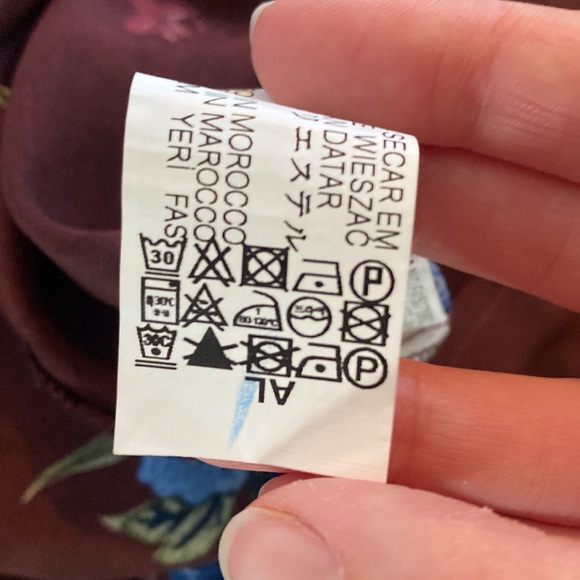 Zara Flower wrap top - Picture 6 of 10